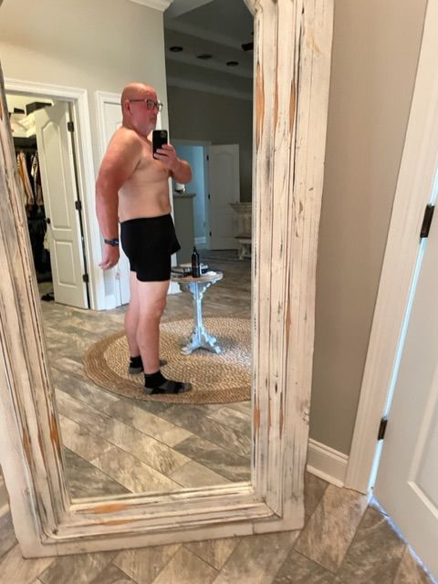 Customer photo review of Men's Athletic U Convex Pouch Boxer Briefs