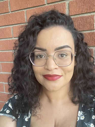 Customer photo review of Curly Natural Black 110G