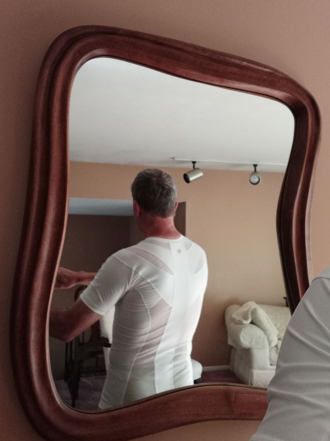 Customer photo review of Posture Shirt® For Men - Zipper