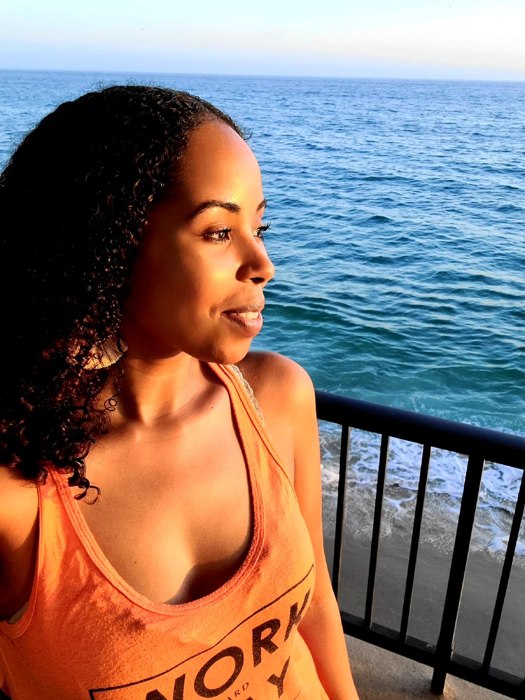 Customer photo review of Brazilian Curly Bundle