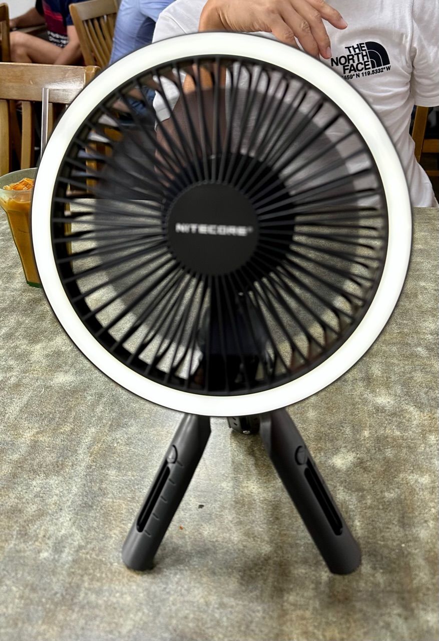 Customer photo review of NEF10 - LED Fan (10,000mAh)