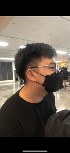 Customer photo review of [ CLEARANCE ] (US,CAN,MEX ONLY) AIRON Black KF94 Mask
