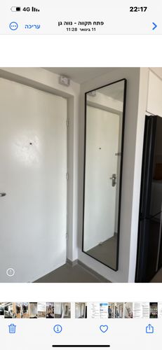 Customer photo review of דלת מראה להסתרת ארון חשמל