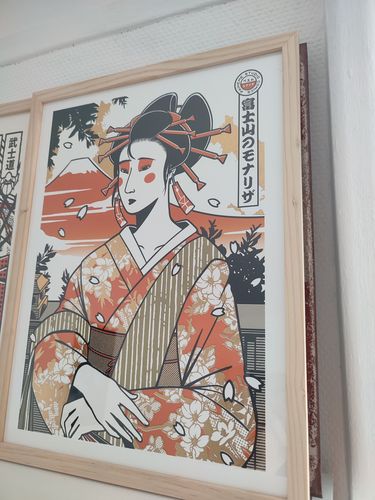 Customer photo review of Joconde Geisha Print