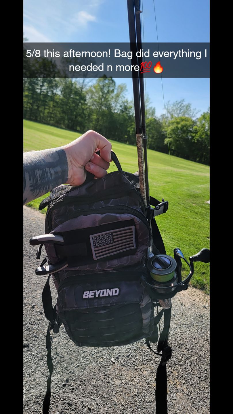 Customer photo review of Beyond Fishing Tackle Bag - The Voyager