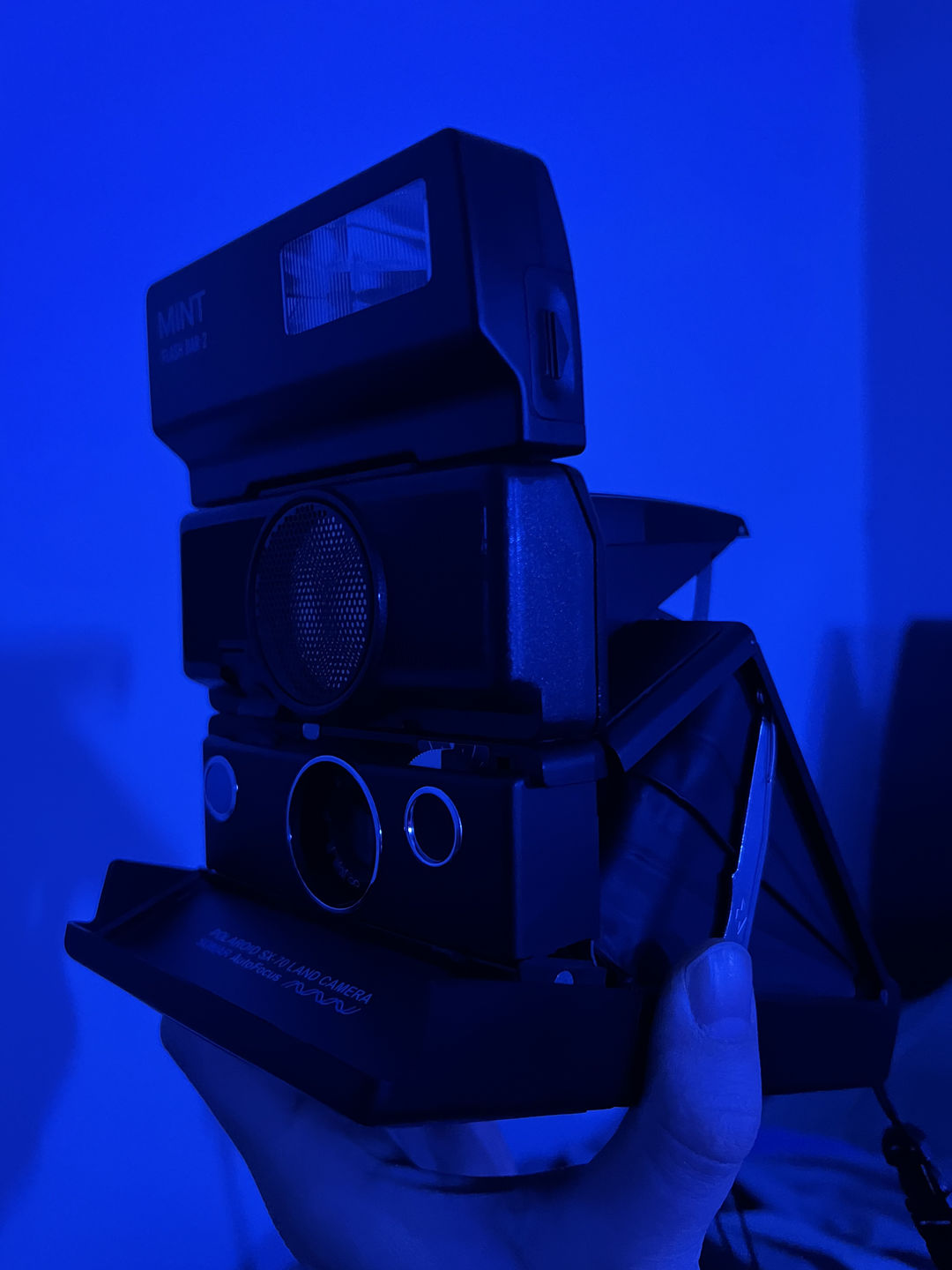 Customer photo review of Polaroid SX-70 Sonar Autofocus Black Folding Instant Film Camera