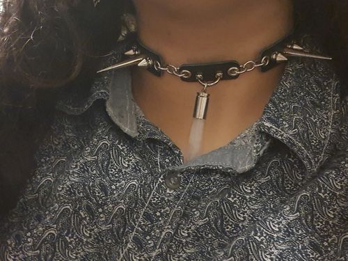 Customer photo review of Trinity Rose Collar