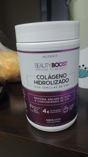 Customer photo review of COLÁGENO HIDROLIZADO CON VITAMINA C, D3, BIOTINA Y SEMILLAS DE UVA
