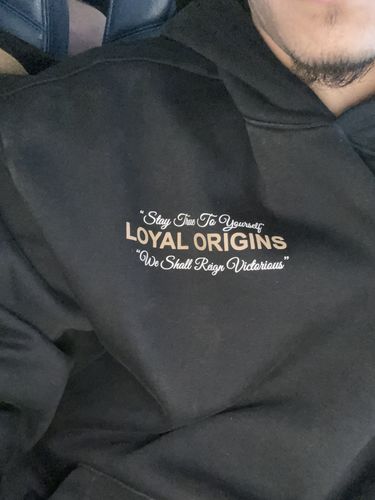 Customer photo review of Roses Heavy-Weight Hoodie