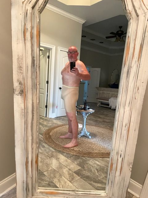 Customer photo review of Men's Ice Silk Athletic Mid-waist Boxer Briefs