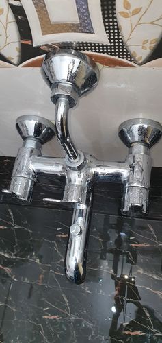 Customer photo review of Limescale Remover / Descaler - Eco-friendly - for Taps, Hard Water Stains, Showers, Faucets & Bathroom Tiles - 500ml