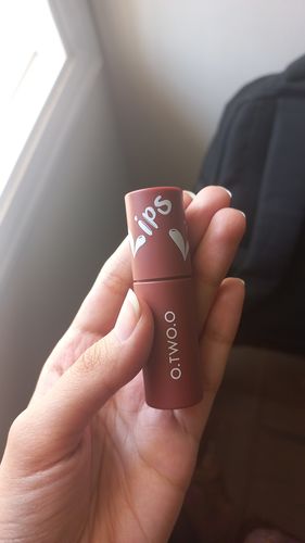 Customer photo review of O.TWO.O LIP AND CHEEK MUD