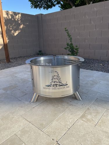 Customer photo review of MYFIRESIDE PIT 24 - BIG GUY