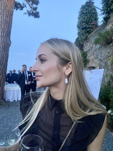 Customer photo review of NARA - Baroque Pearl Earrings