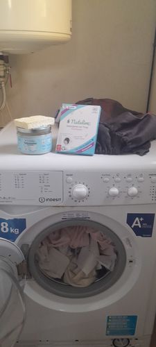 Customer photo review of Eco-Tiras de Detergente 40 lavados Natulim