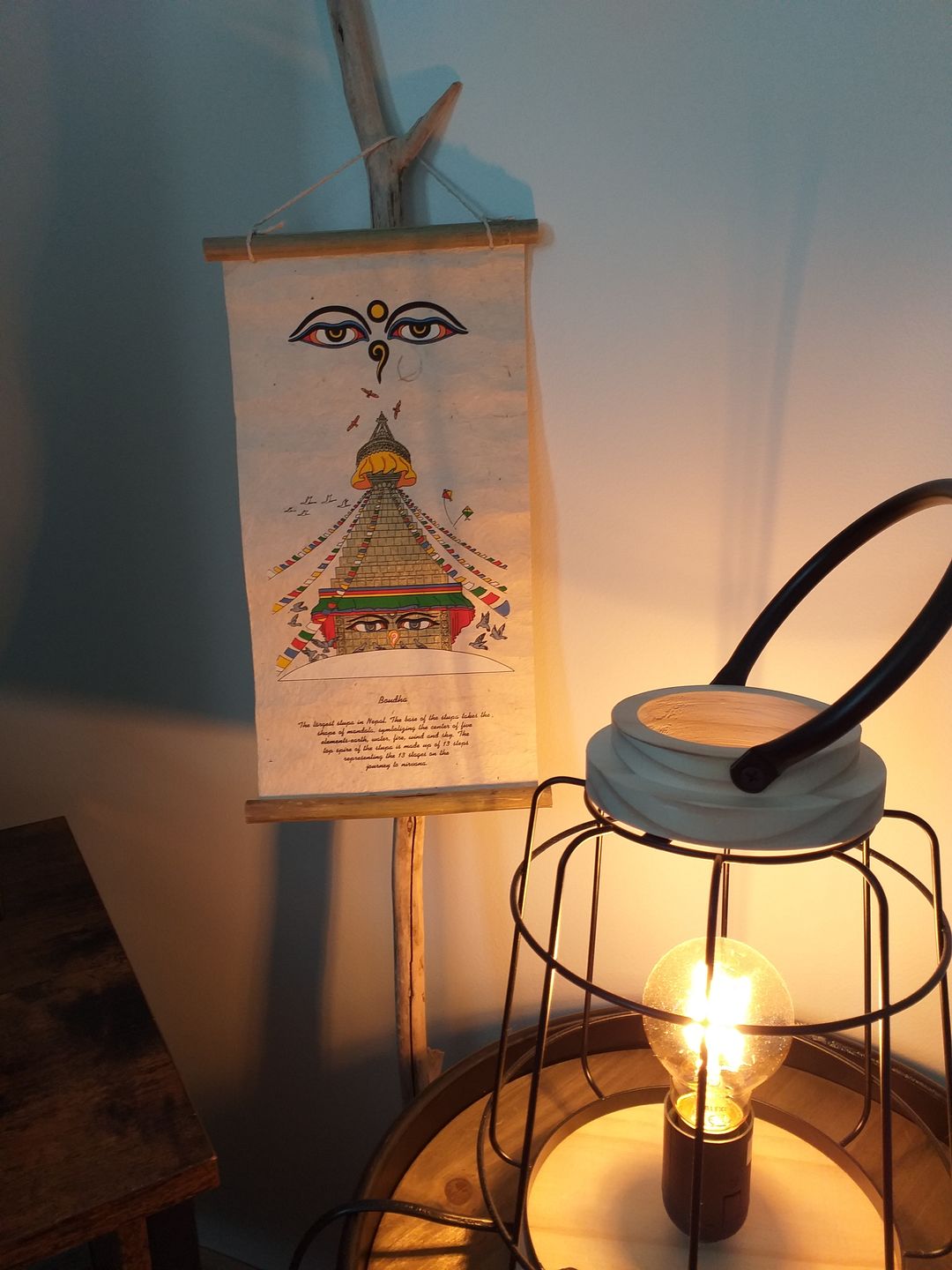 Customer photo review of Thangkas | Bambou & Papier de Riz