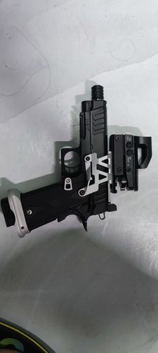 Customer photo review of 5KU Aluminum Mount for Tokyo Marui Hi-Capa GBB Series - Silver
