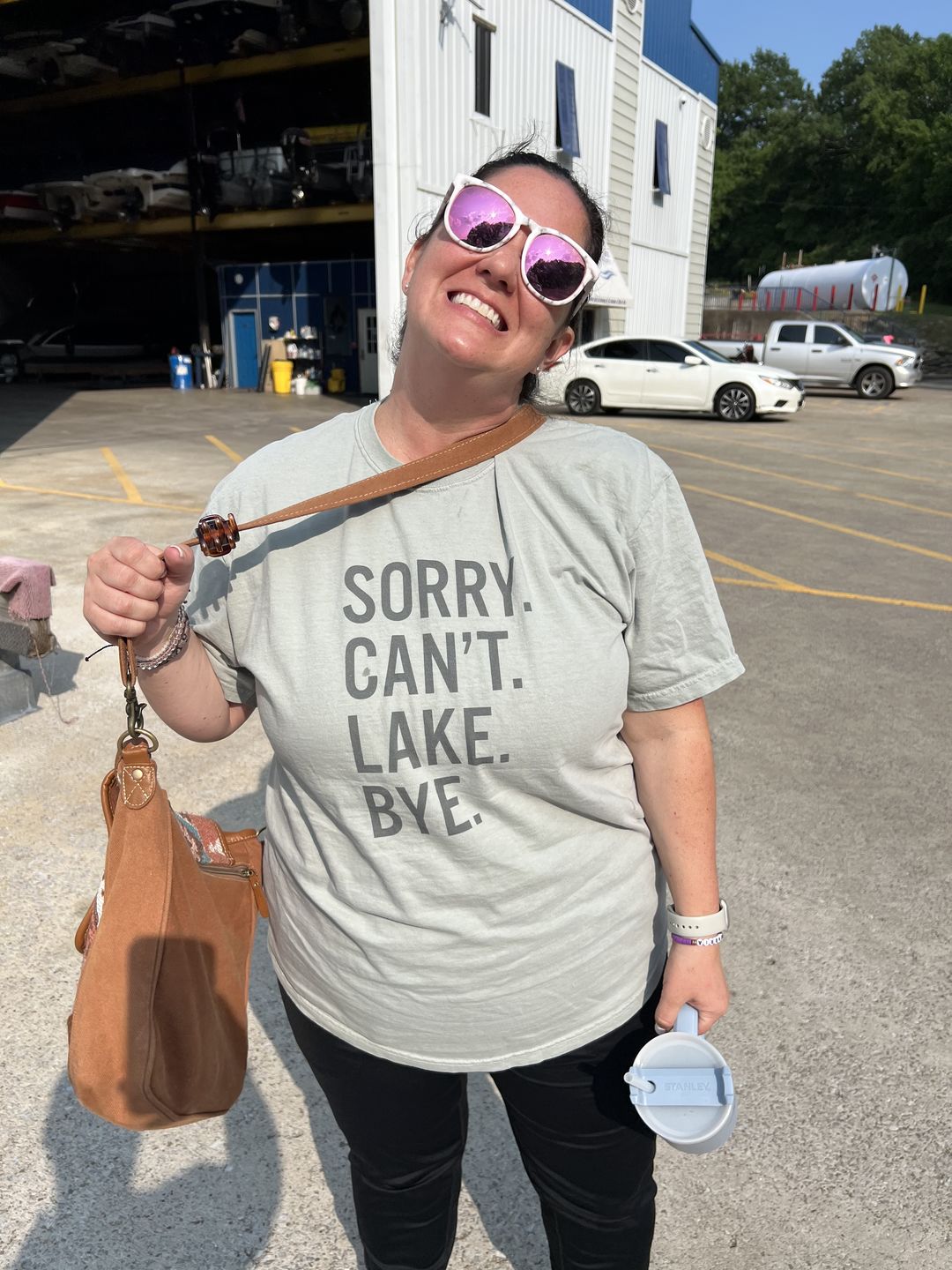 Customer photo review of Sorry Can't Lake Bye