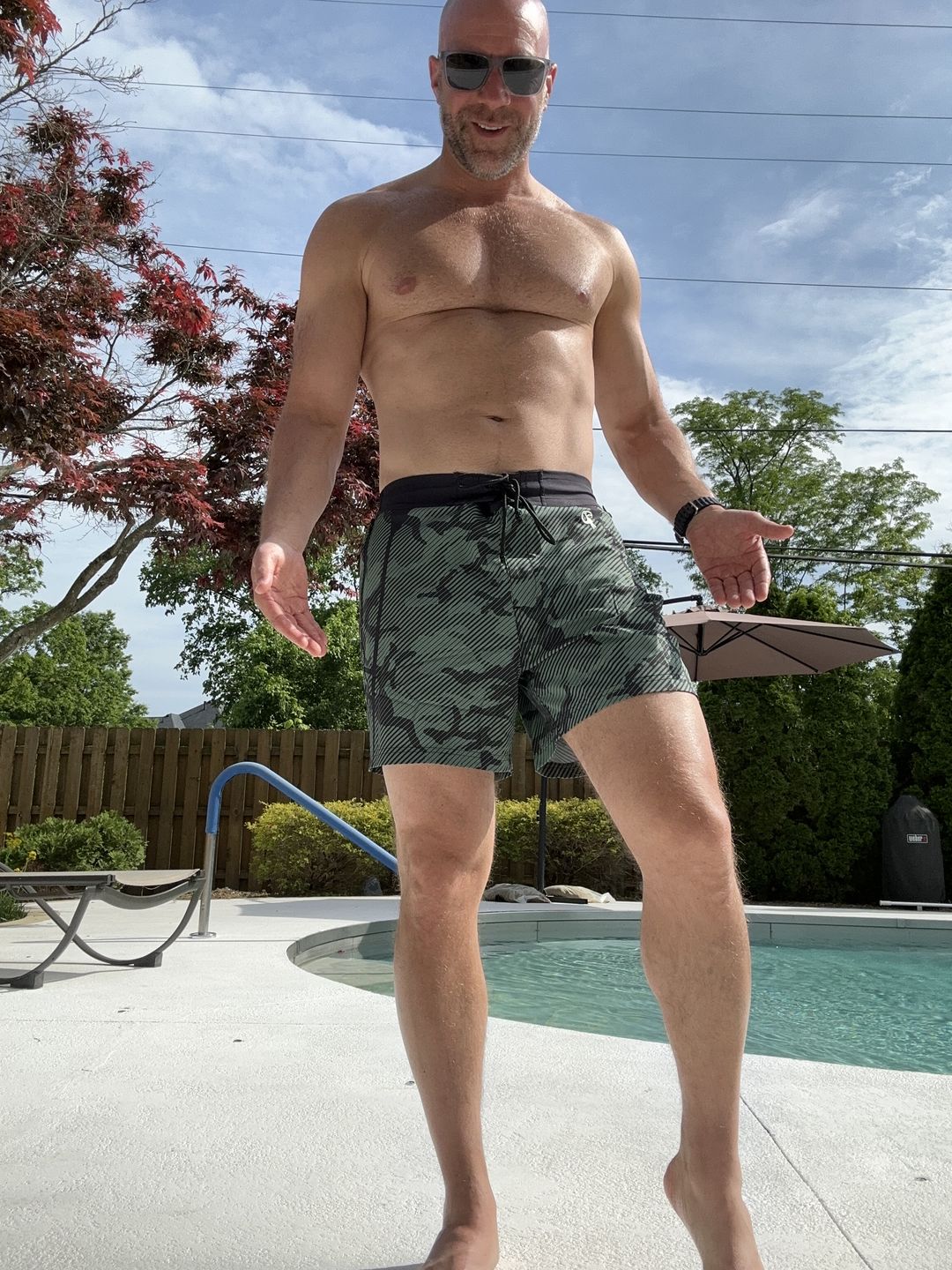 Customer photo review of Striped Green Camo - 5"