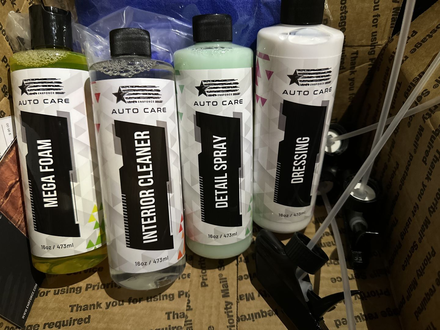 Customer photo review of Starter Auto Care Kit