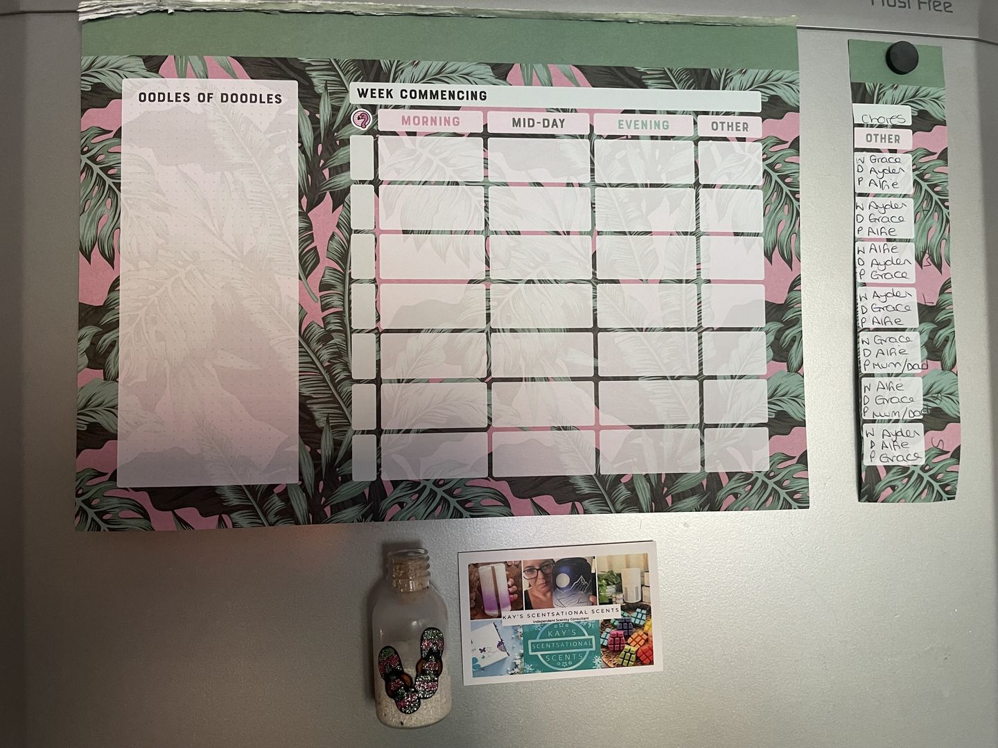 Customer photo review of A4 - Yearly Planning Pad - Botanical