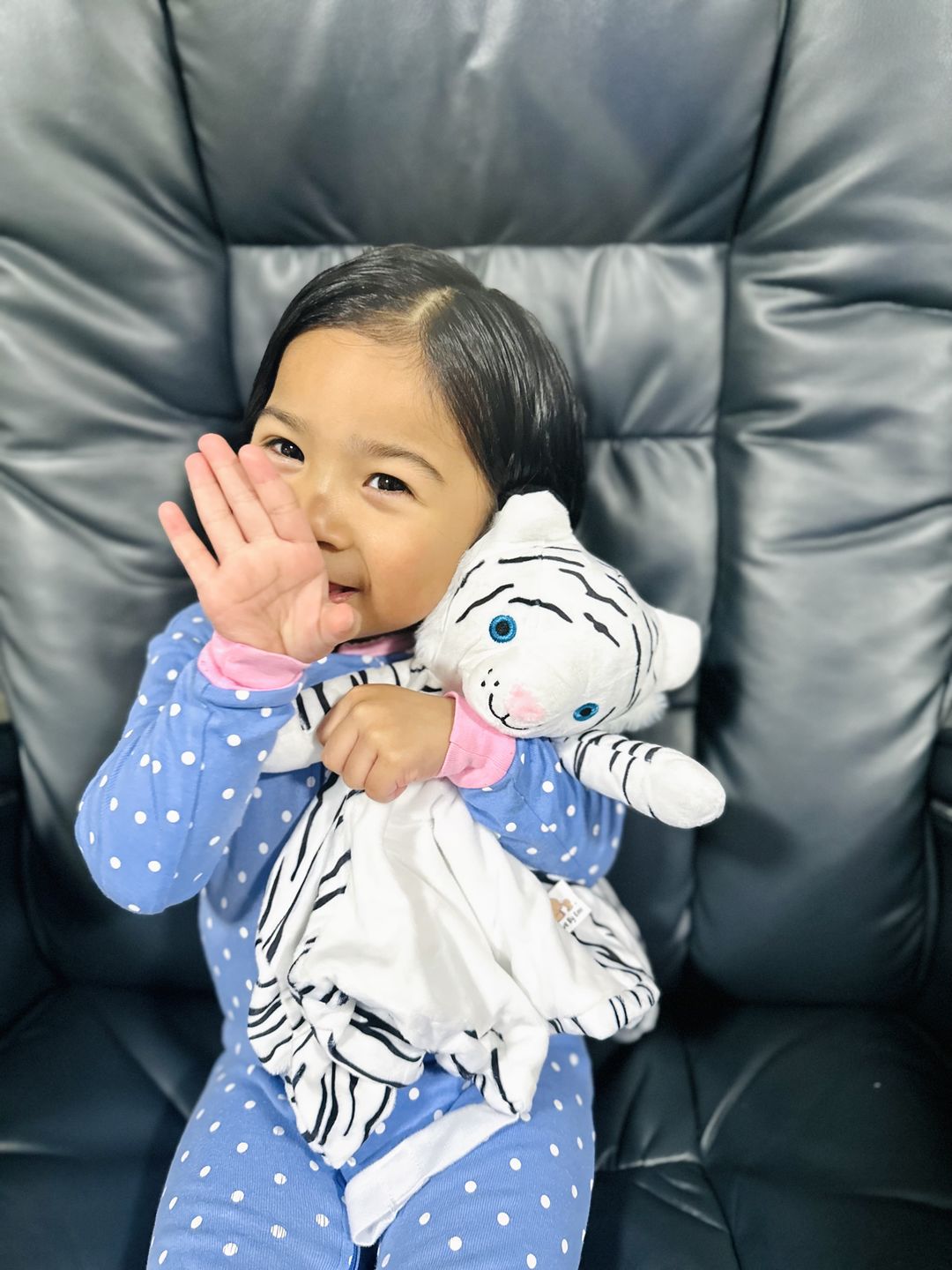 Customer photo review of Delly the White Tiger