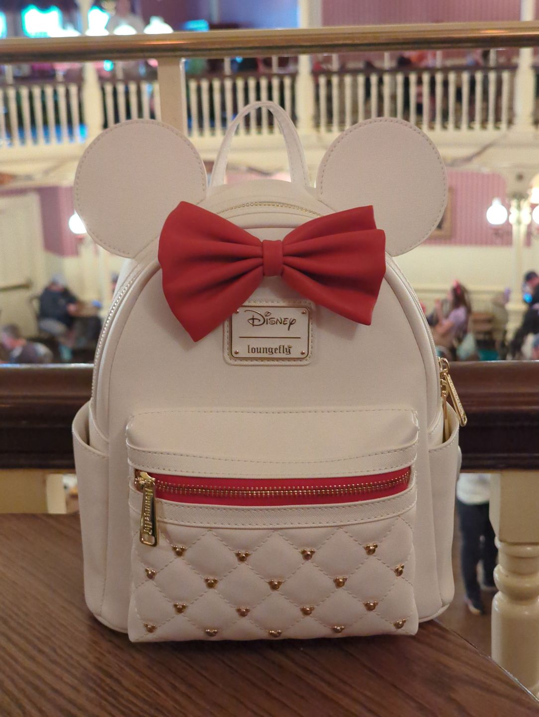 Customer photo review of 707 Street Exclusive - Loungefly Disney The Minnie Mouse Classic Series Mini Backpack - The Sweetheart