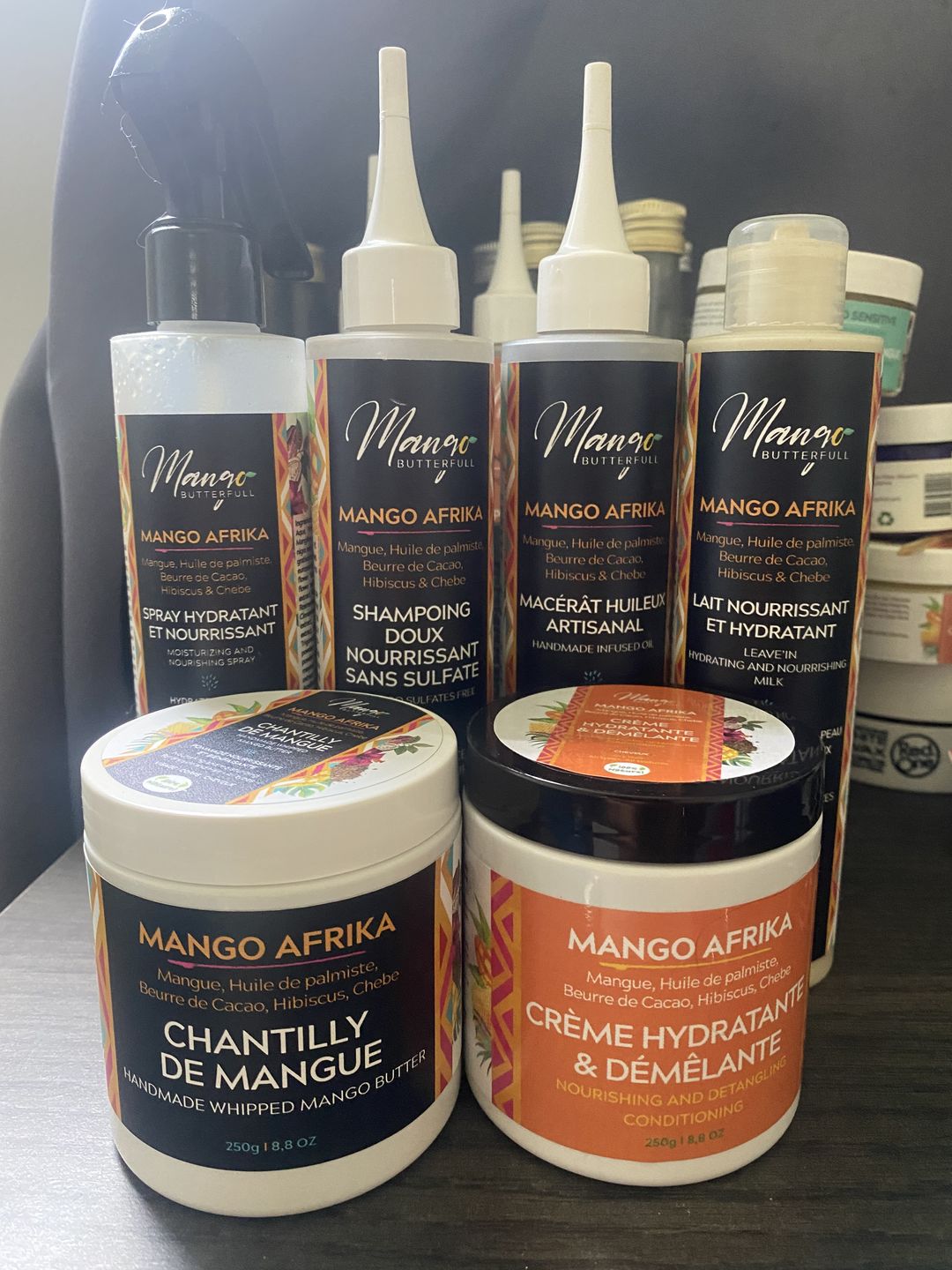 Customer photo review of Pack Routine MANGO AFRIKA - 6 produits