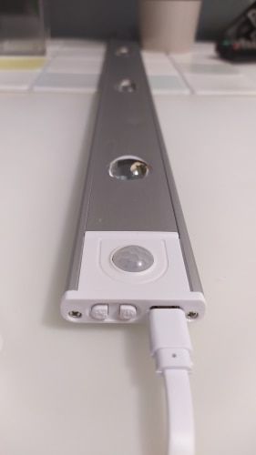 Customer photo review of NS Ultra thin LED Light 20/30/40/60CM Cabinet Lamp PIR Motion Sensor Wireless USB Rechargeable