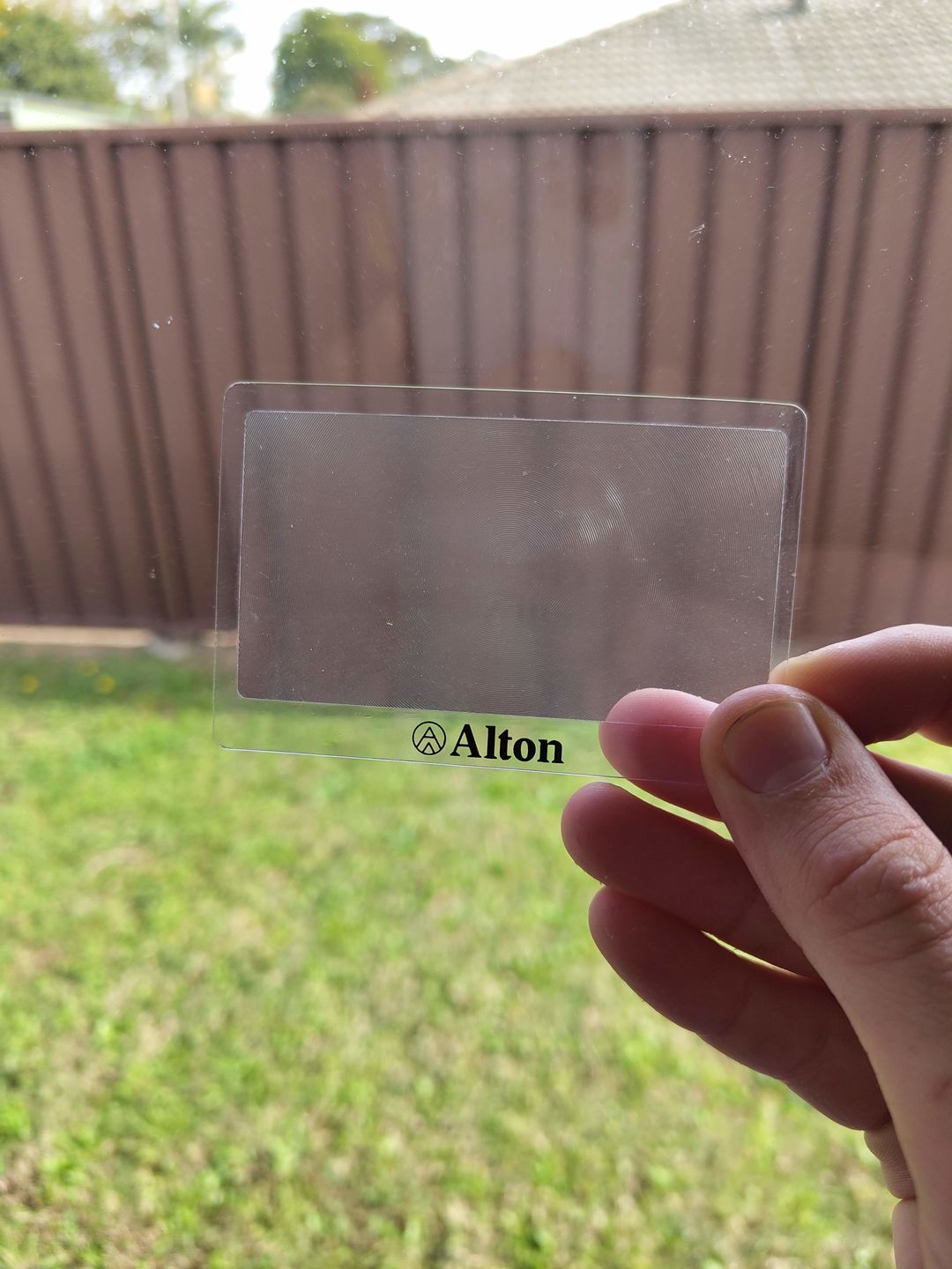 Customer photo review of Fresnel Lens