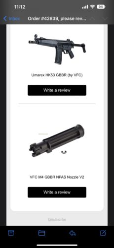 Customer photo review of VFC M4 GBBR NPAS Nozzle V2