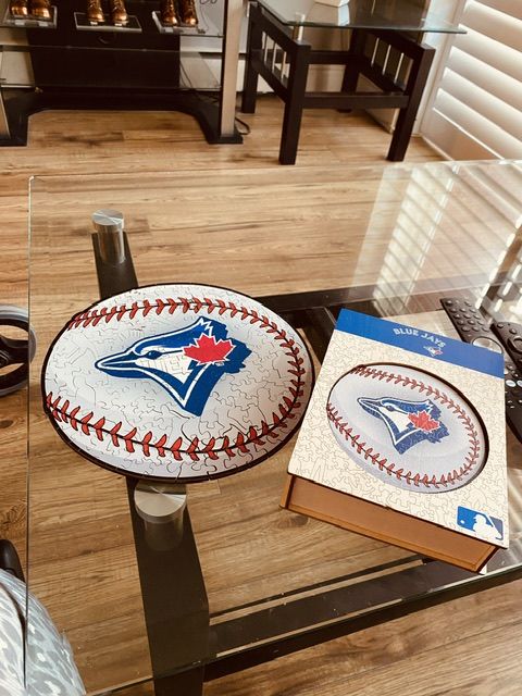 Customer photo review of Toronto Blue Jays® - Official Wooden Puzzle