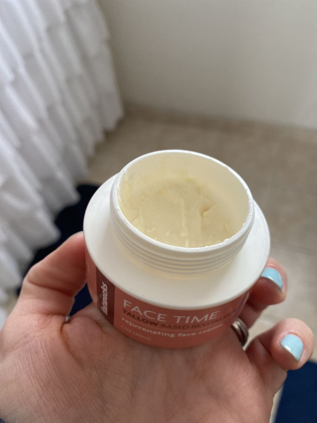 Customer photo review of Face Time (1 oz)-Tallow Based Face Crème
