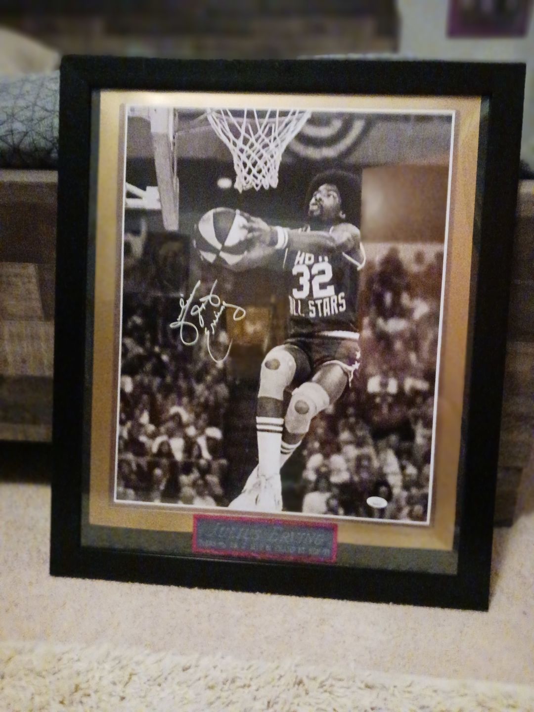 Customer photo review of Julius Erving Autograph Signing