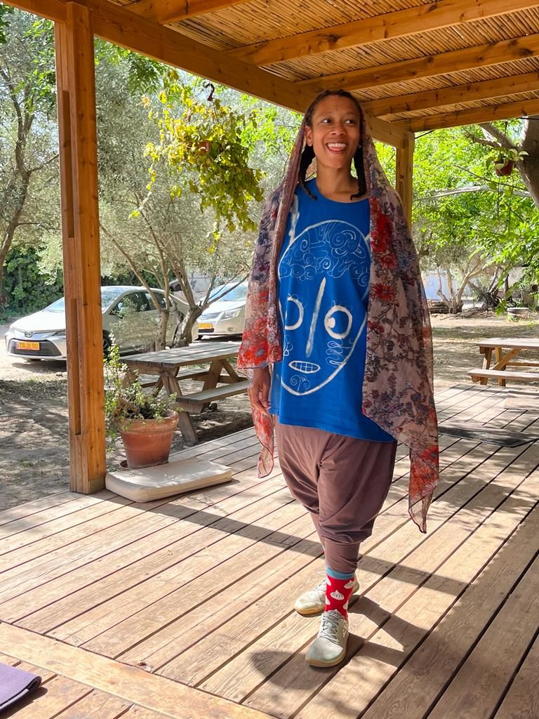 Customer photo review of Soft Harem Pants