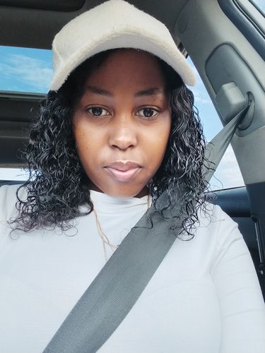 Customer photo review of Brazilian 4x4 Lace Wig - Water Wave 12"
