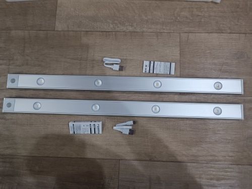 Customer photo review of NS Ultra thin LED Light 20/30/40/60CM Cabinet Lamp PIR Motion Sensor Wireless USB Rechargeable