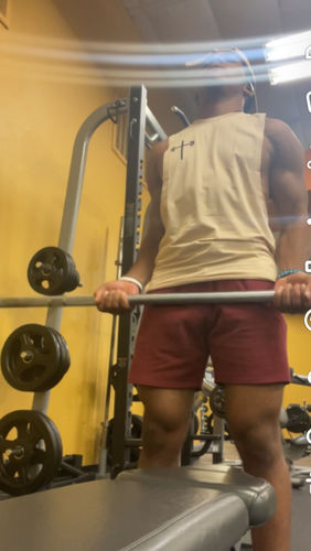 Customer photo review of In Christ Alone Cut Off - Tan