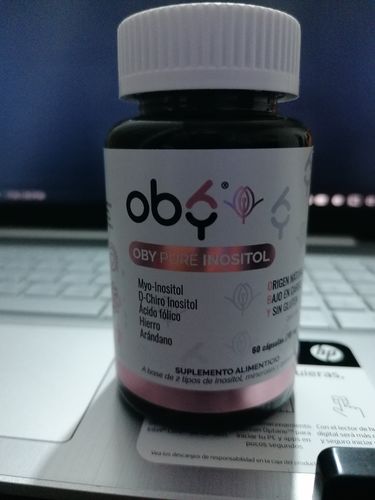 Customer photo review of OBY PURE INOSITOL | Balance hormonal, SOP, fertilidad, sistema nervioso y metabolismo