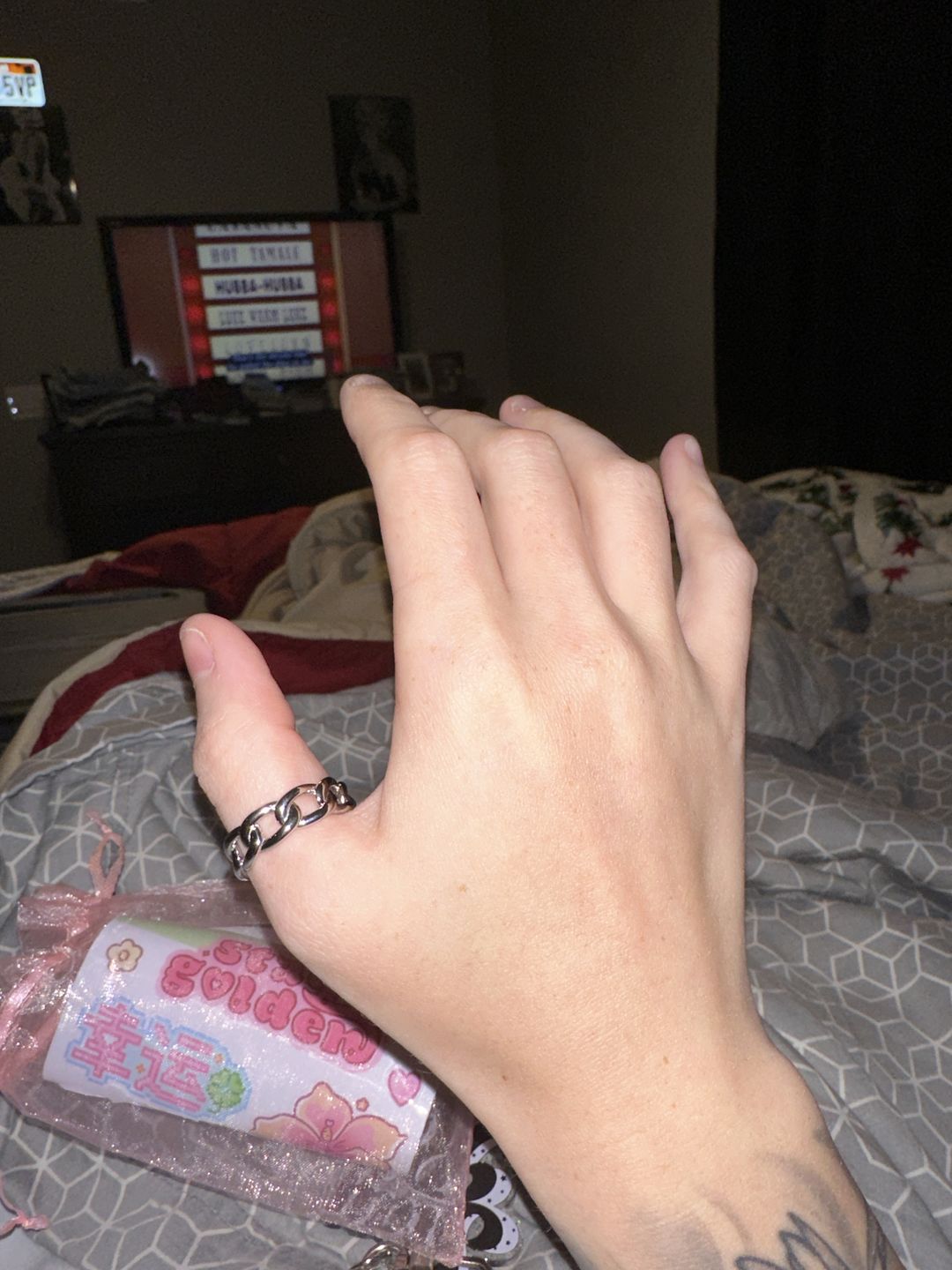 Customer photo review of Cuban Ring