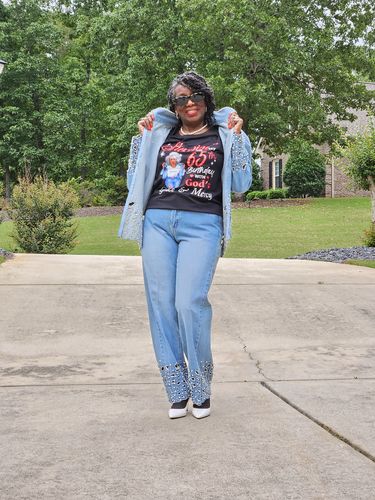 Customer photo review of 65th Birthday With God's Grace & Mercy