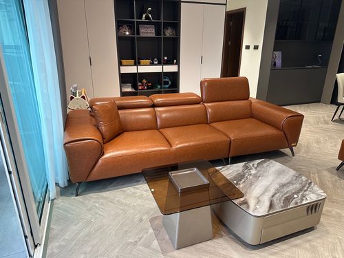 Customer photo review of CYRUS - Sofa văng da tựa gật gù