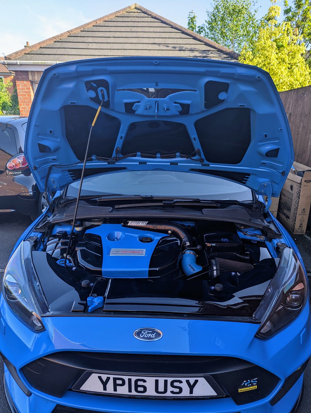 Customer photo review of Proform Under Bonnet Panels / Plates - Mk3/3.5 Focus