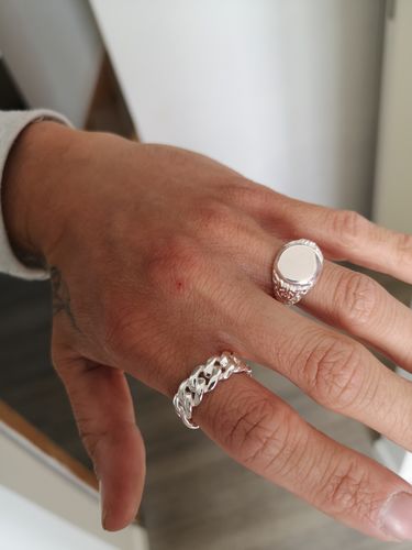 Customer photo review of CL Signet Ring