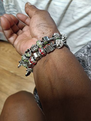 Customer photo review of Birthstone Bracelets