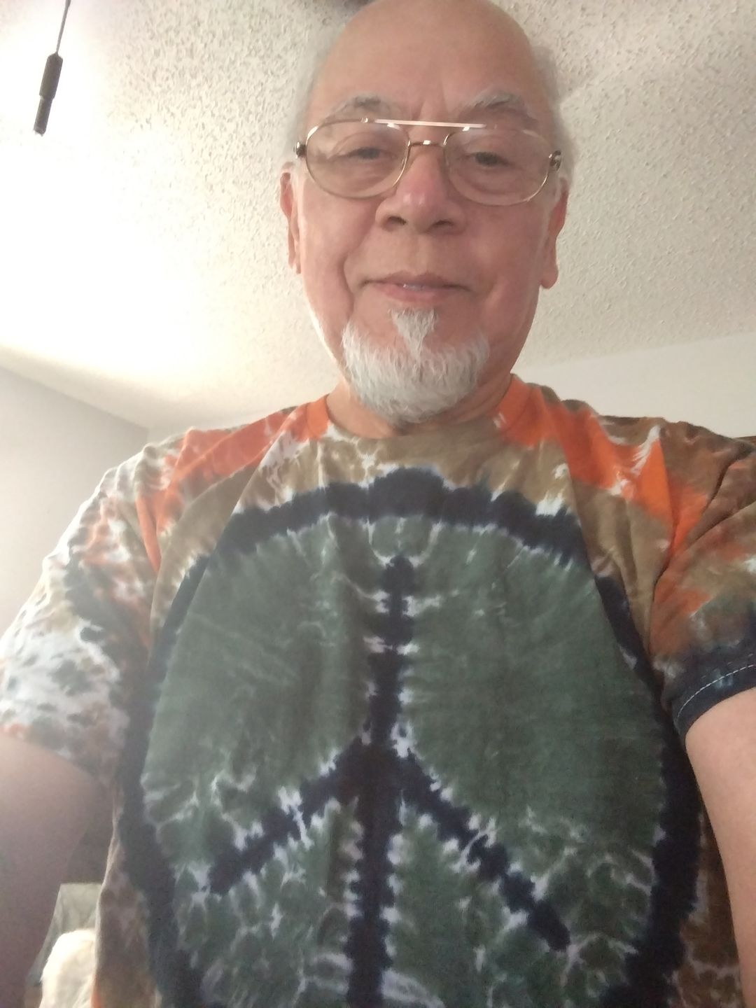 Customer photo review of Redwood Peace Tie Dye T Shirt