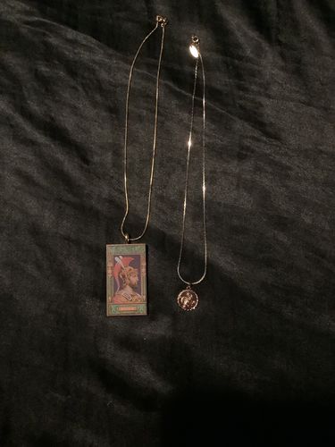 Customer photo review of Aries Amulet Pendant
