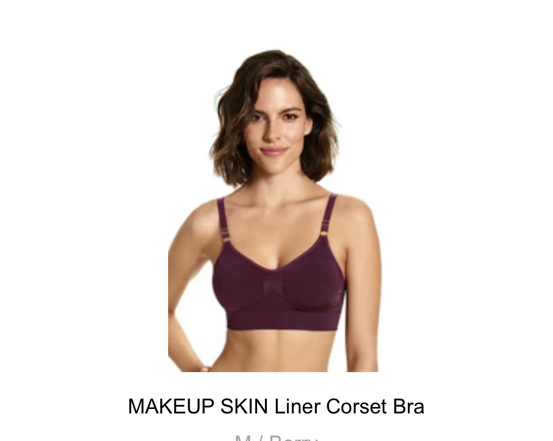 Customer photo review of Make Up Skin Smooth Back and Comfort Shaping Bra
