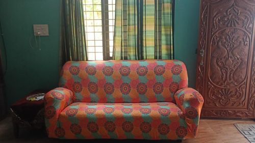 Customer photo review of Vintage Elastic Sofa Slipcovers