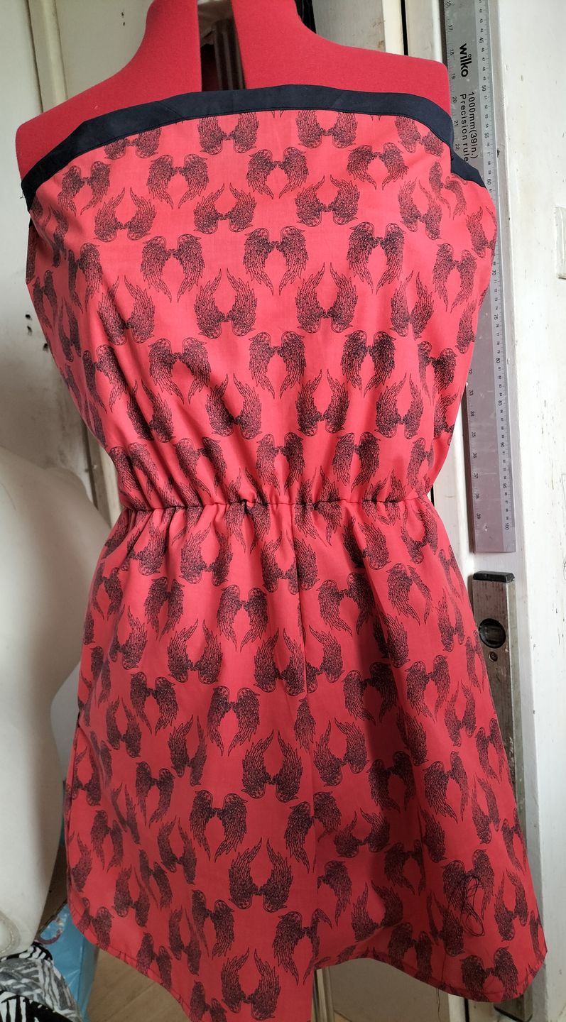 Customer photo review of Angel Wings Polycotton Fabric
